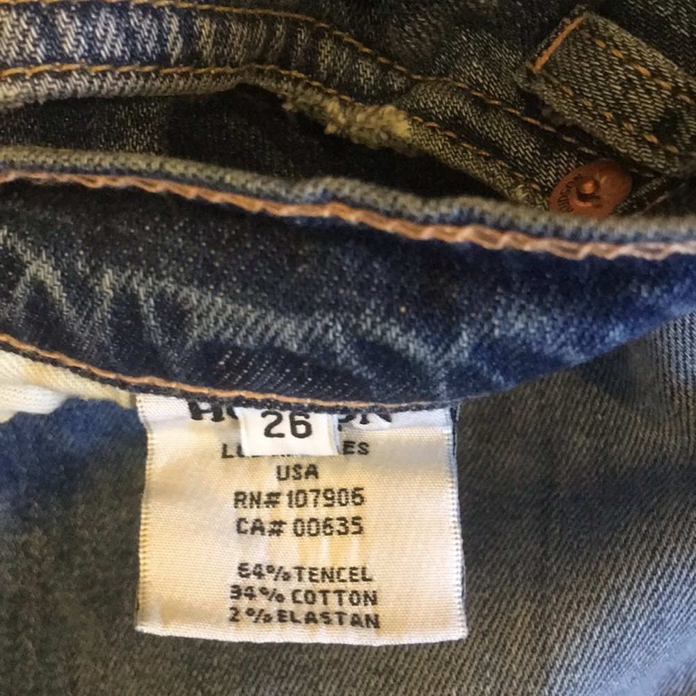 Hudson Muse Crop Skinny with 5 inch cuff - Picture 4 of 8
